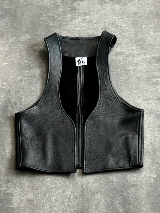 Leather Bar Vest