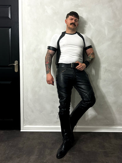 Leather Bar Vest